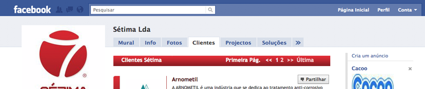 Facebook Sétima