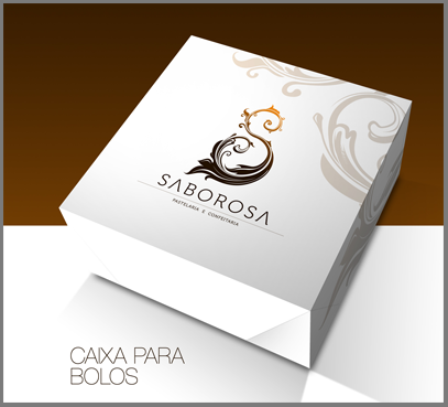 caixa de bolos